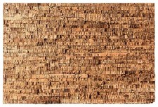Wandgestaltung aus Kork |