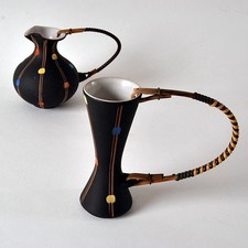 2 Steuler Keramik HENKELVASEN