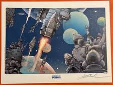 Enki BILAL Druck  18 x 24 cm signiert