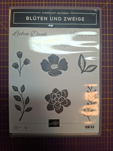 Stampin stempelset blüten - stampin,