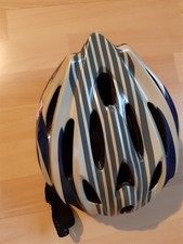 Fahrrad-Skateboard Inliner Helm blau-beige  von Fila skates Gr. M verstellbar