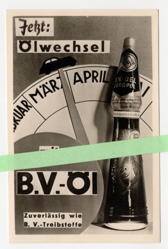 Reklame oel ölwechsel - ak,