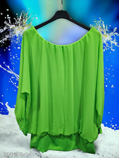 Chiffon Tunika Bluse Shirt
