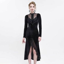 EVA LADY Gothic Grid Velvet