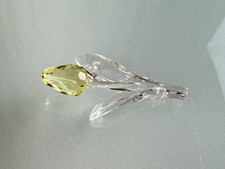 Swarovski Figur Große Tulpe Gelb 9 cm. - Top Zustand