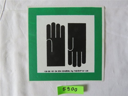 Ddr schild schutzhandschuhe - ddr,