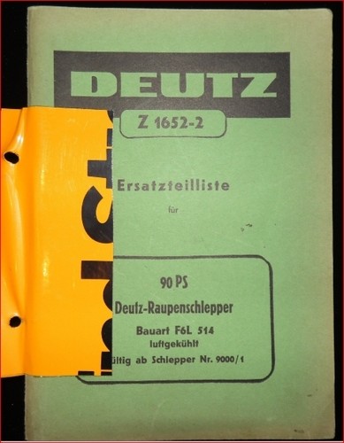 Deutz schlepper f6l 514 - deutz,
