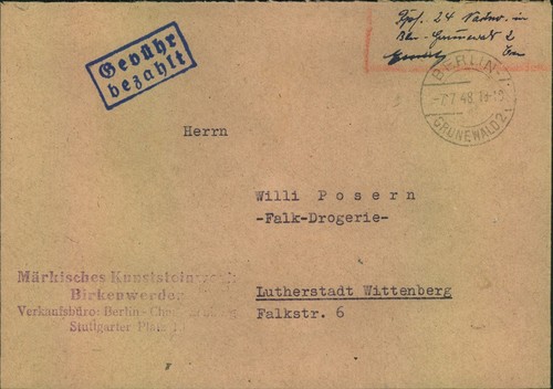 1948 handschriftlicher sehr - 1948,, handschriftlicher,