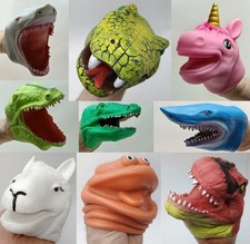 Einhorn Dino Hai Handpuppe