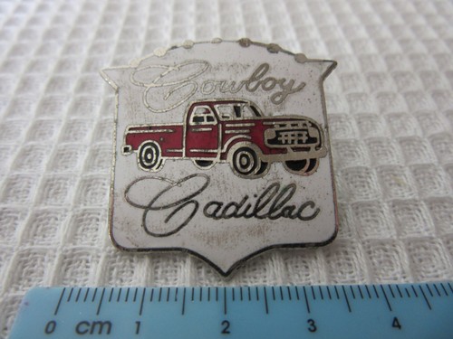 Cowboy cadillac pin - cadillac, (markiert)