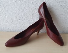 Etienne Aigner Leder Pumps Schuhe High Heel US: 8,5 = UK: 6 = 39 Bordeaux NEU