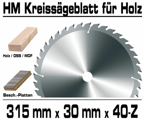Holz kreis sägeblatt für - hm,