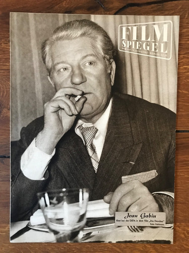 Filmspiegel ddr jean gabin - filmspiegel, ddr,