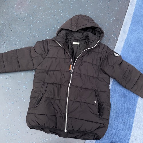 Schwarze warme jacke - h+m, schwarze,
