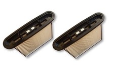 2 PES Filter Faltenfilter Set