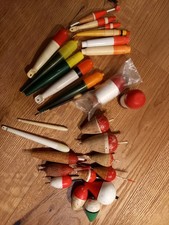 Angeln Korkposen Hechtproppen Zigarrenposen, altes Angelgerät vintage ca. 25Stck