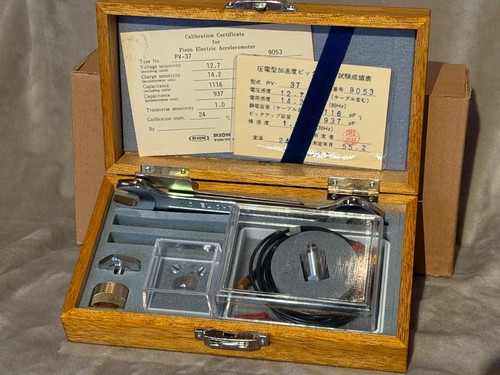 Rion accelerometer 14 2 - rion, pv-37