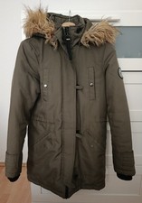 Parka Winterjacke Damen Oliv Größe S Vero Moda Kapuze