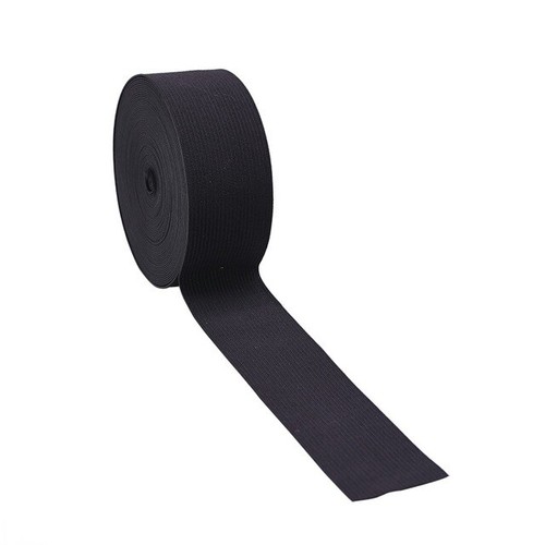 Gummiband schwarz 40mm breit - schwarz,