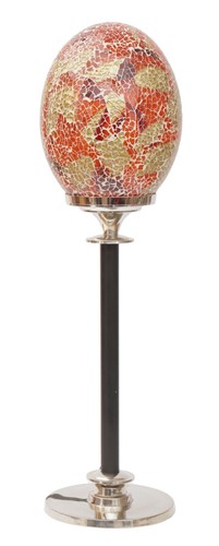 Art deco lampe - lampe, messing