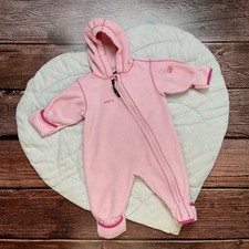 Fleeceanzug Overall Jako O Gr. 68/74 rosa Kapuze Einteiler TOP Polartec