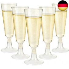Sektgläser Plastik 20 Stück