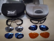 2 Sportbrillen Im Case als Ersatzteile !!!