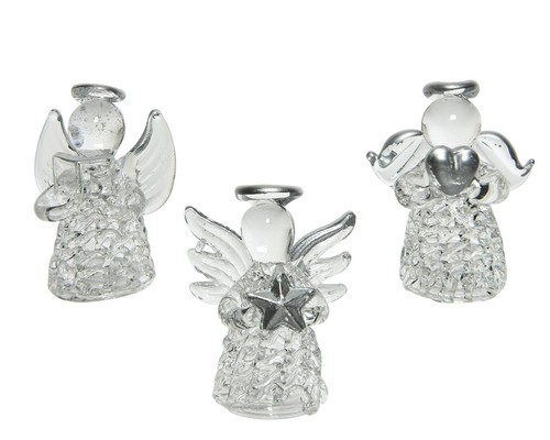 Christbaumschmuck glas engel - 1,