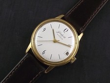 Tolle Sixties Original GUB Glashütte 69.1 klassische Vintage Herrenuhr