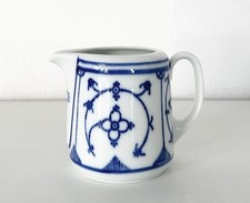 Bareuther Bavaria Germany Milchkännchen Indisch Blau Strohblume