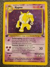 Hypno 1. Edition Holo - Fossil