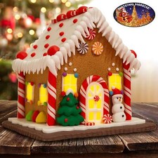 LED Lebkuchenhaus 14cm