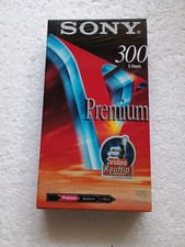 Sony Premium V 300 VHS Kassette NEU und OVP
