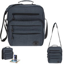 Schultertasche Elephant Genuine Freizeittasche Tasche Büro 3473 Anthrazit +etui