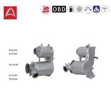 Ruß-Partikelfilter Dieselpartikelfilter DPF AUDI SEAT SKODA VW - 1598ccm 1968ccm