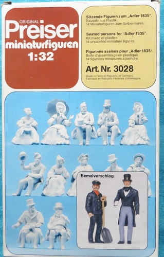 Preiser 3028 spur 32 - spur, 1:32