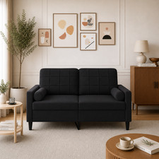 2 Sitzer Couch Sofa Samt