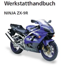 Kawasaki Ninja ZX-9R 900F Werkstattbuch Reparaturanleitung ab 2001 Deutsch