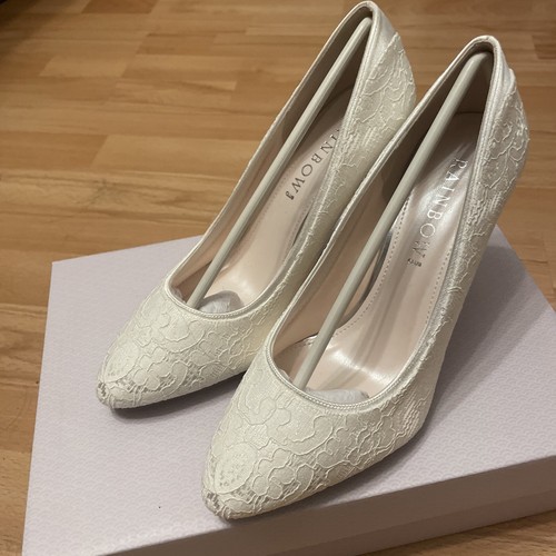 Brautschuhe ivory satin - brautschuhe, 5