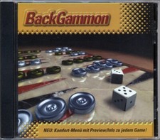 "BackGammon" PC-Spiel (Jewel Case), Shareware-Sammlung, Win95/95 ab 486er [GUT]