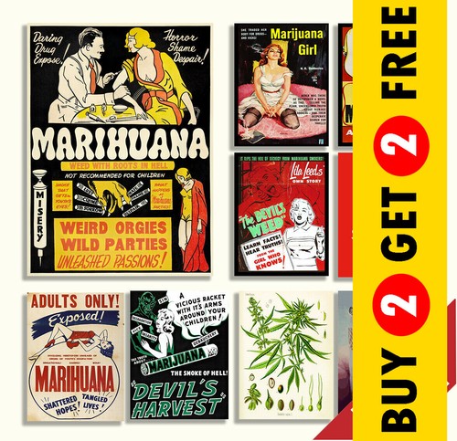 Lustige poster marihuana gras - lustige,