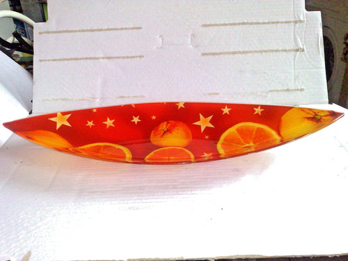 Glas obst deko party - obst-, /
