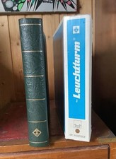 Leuchtturm-Klemmbinder in Leder neu und unbenutzt