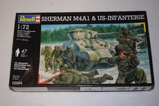 Revell 03164 Sherman M4A1 & US Infantrie 1:72 NEU mit OVP