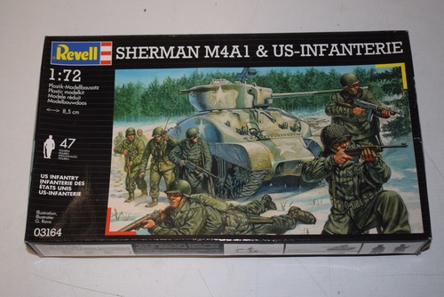 Revell 03164 sherman m4a1 - revell,