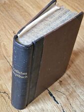 altes Arztbuch  Geschäfts- Tagebuch Akte 40er Seeshaupt Starnberger See