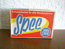 orig. DDR Waschmittel  " Spee " 230g  in OVP - unbenutzt -