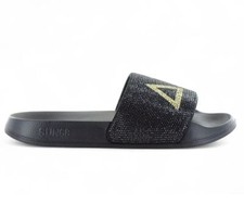 SUN68 Slippers Logo Strass