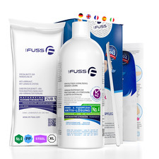 Mr. Fuss No. 4 Plus Pack Steel Anti-Hornhaut, Anti-Zuwachs System 3 tlg. Set