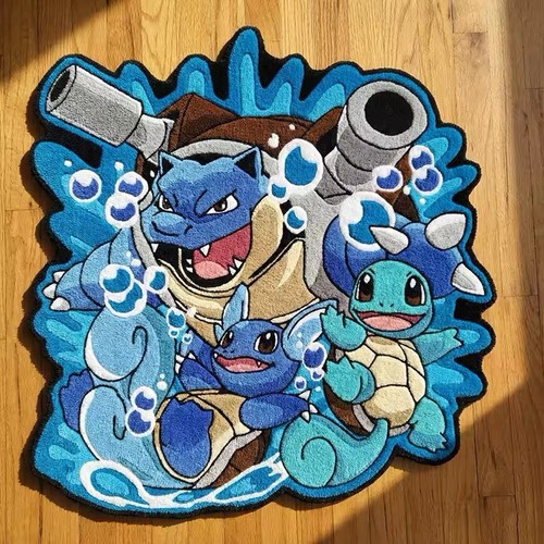 Pokemon teppich turtok pikachu - teppich,